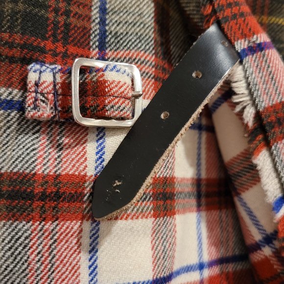 R W Richins Scottish Wool Wrap Skirt - Vintage - Picture 2 of 5